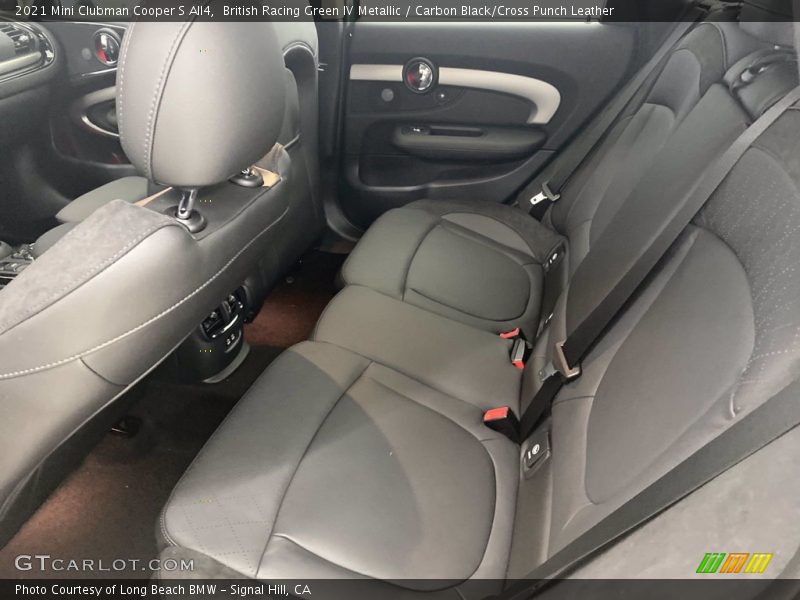 British Racing Green IV Metallic / Carbon Black/Cross Punch Leather 2021 Mini Clubman Cooper S All4