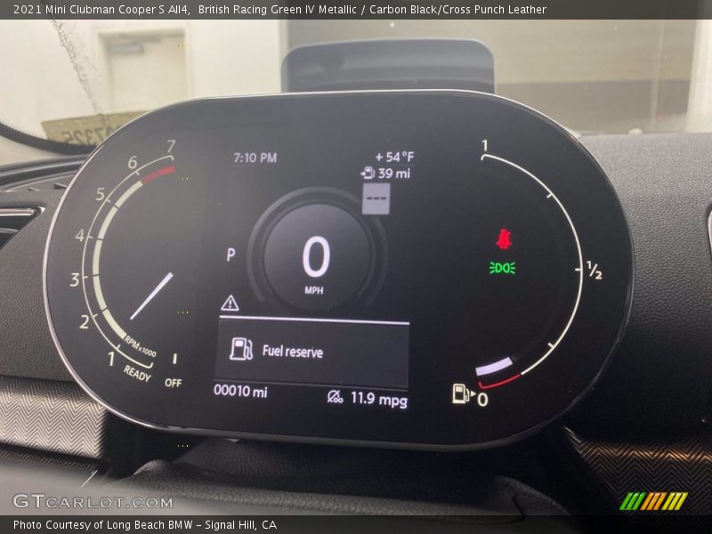  2021 Clubman Cooper S All4 Cooper S All4 Gauges