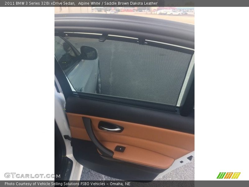 Alpine White / Saddle Brown Dakota Leather 2011 BMW 3 Series 328i xDrive Sedan