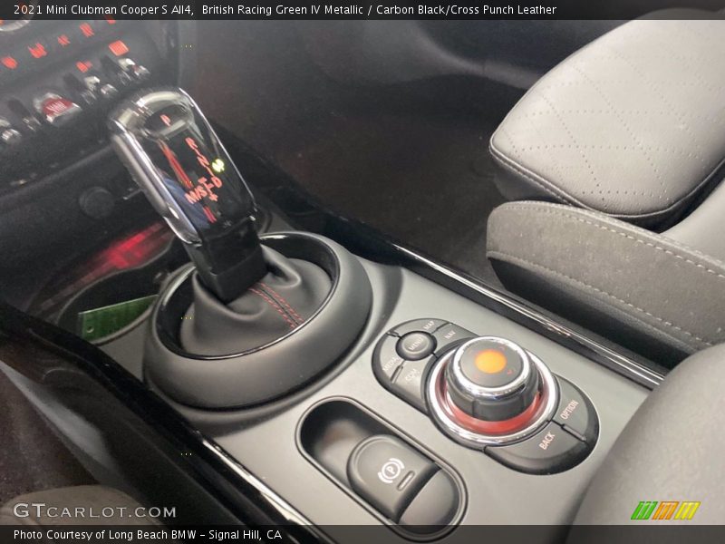 British Racing Green IV Metallic / Carbon Black/Cross Punch Leather 2021 Mini Clubman Cooper S All4