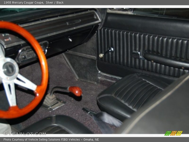  1968 Cougar Coupe Black Interior