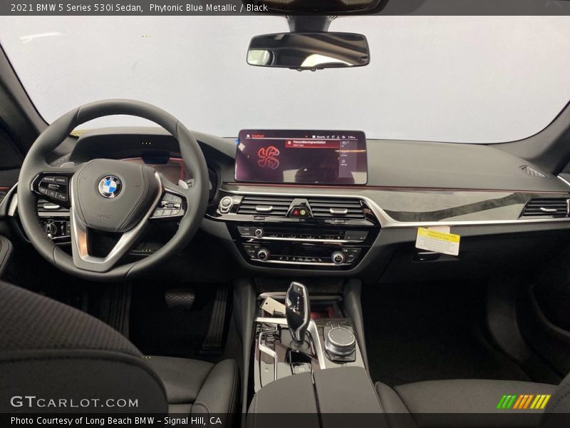 Phytonic Blue Metallic / Black 2021 BMW 5 Series 530i Sedan