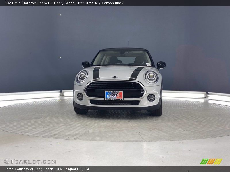 White Silver Metallic / Carbon Black 2021 Mini Hardtop Cooper 2 Door