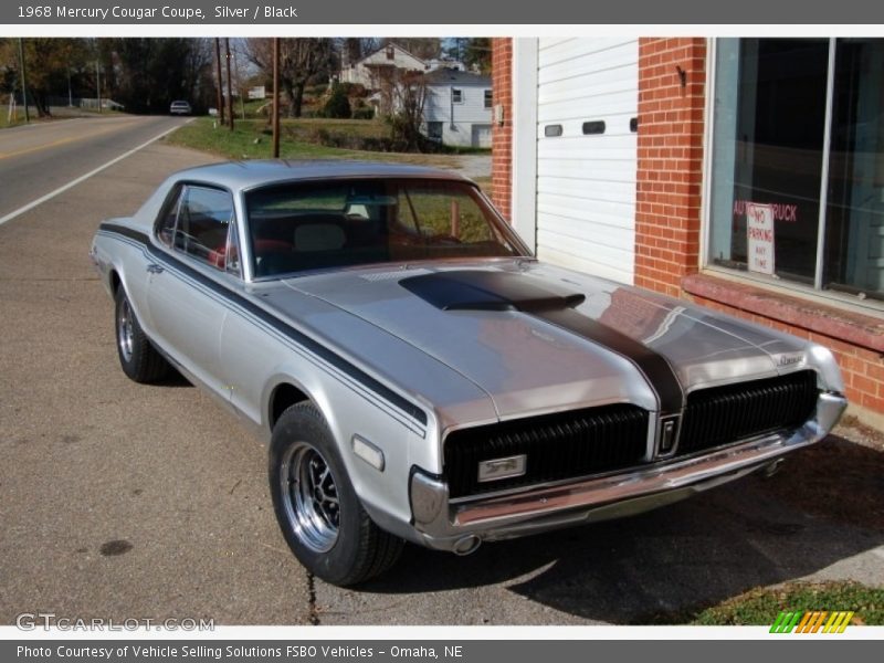 Front 3/4 View of 1968 Cougar Coupe