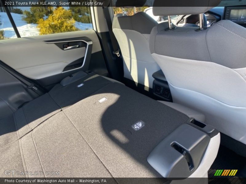 Super White / Light Gray 2021 Toyota RAV4 XLE AWD