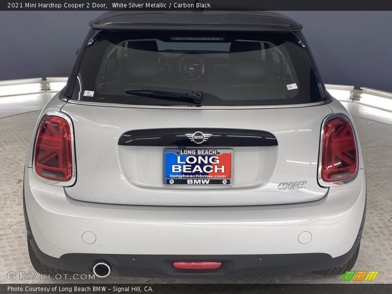 White Silver Metallic / Carbon Black 2021 Mini Hardtop Cooper 2 Door