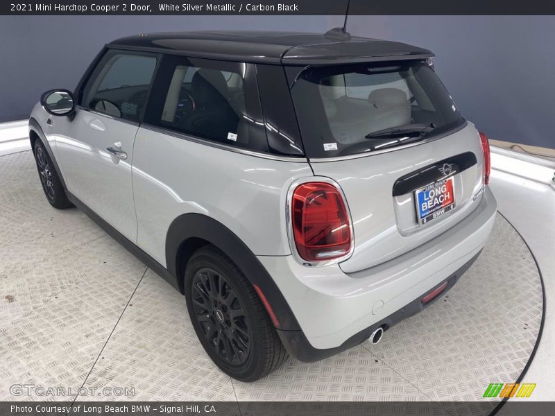 White Silver Metallic / Carbon Black 2021 Mini Hardtop Cooper 2 Door
