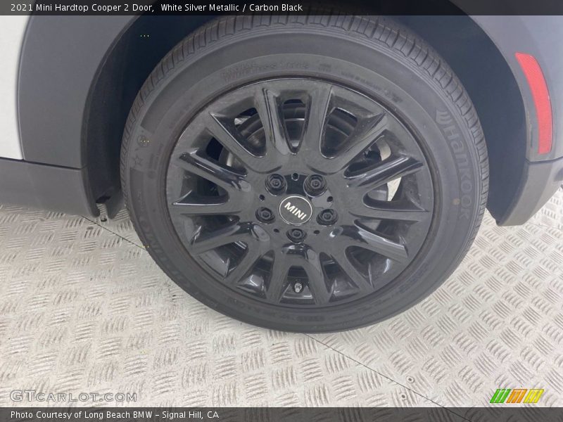 White Silver Metallic / Carbon Black 2021 Mini Hardtop Cooper 2 Door