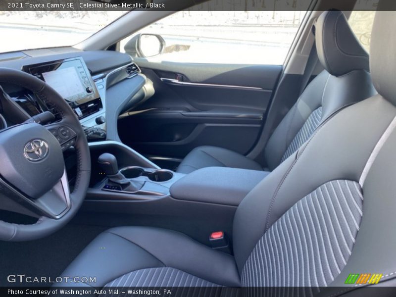 Celestial Silver Metallic / Black 2021 Toyota Camry SE