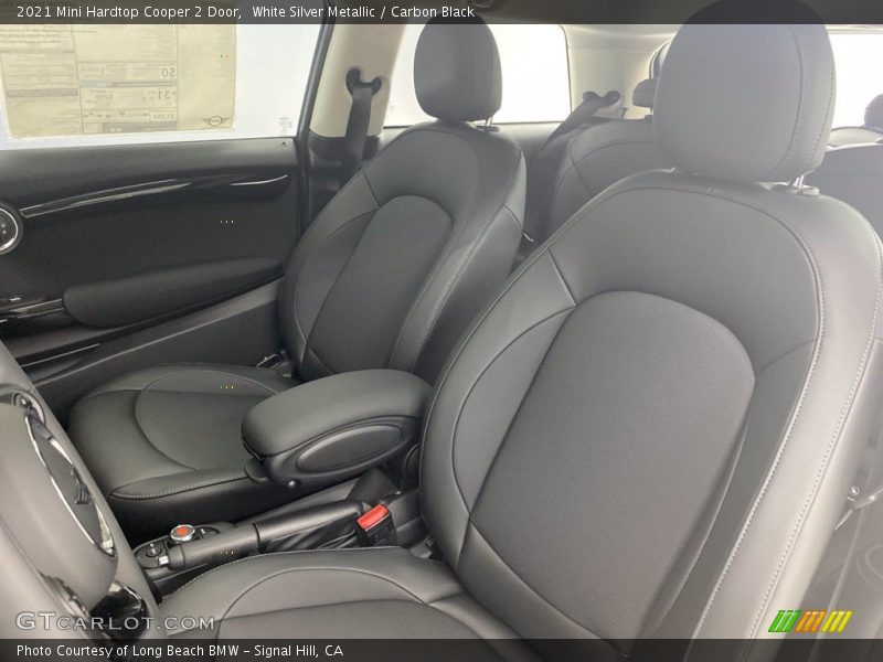 White Silver Metallic / Carbon Black 2021 Mini Hardtop Cooper 2 Door