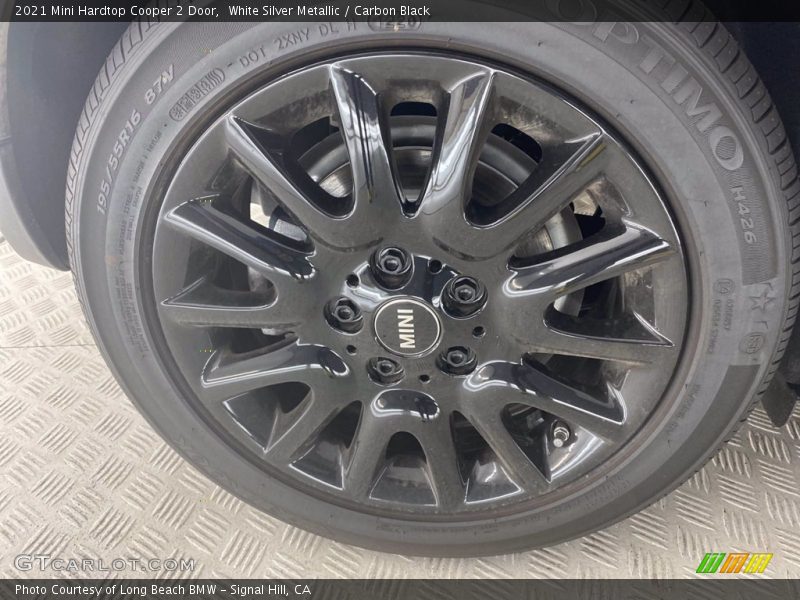 White Silver Metallic / Carbon Black 2021 Mini Hardtop Cooper 2 Door