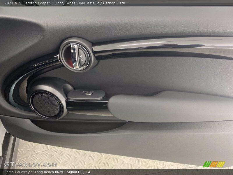 White Silver Metallic / Carbon Black 2021 Mini Hardtop Cooper 2 Door
