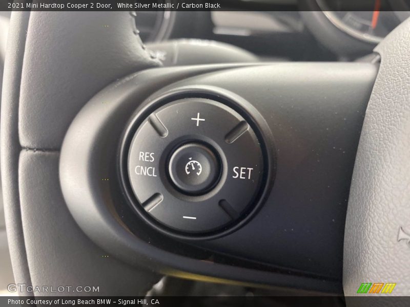 White Silver Metallic / Carbon Black 2021 Mini Hardtop Cooper 2 Door