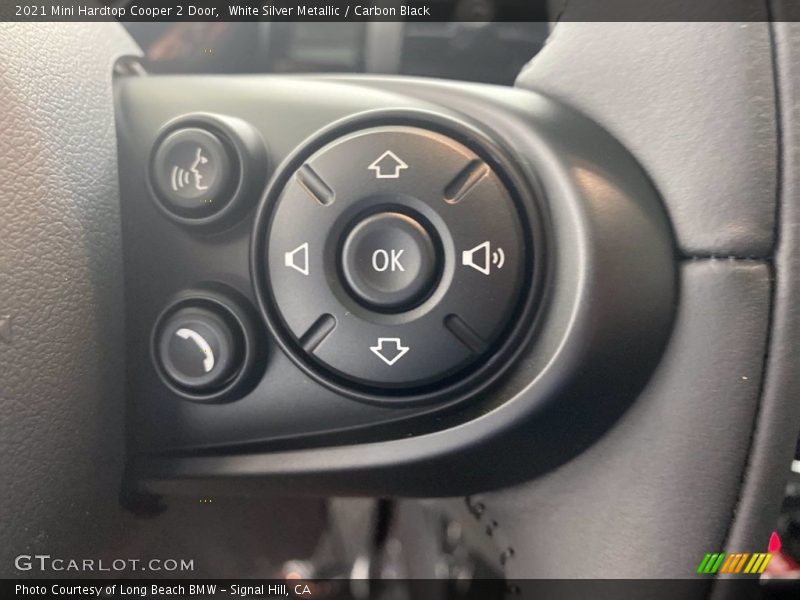 White Silver Metallic / Carbon Black 2021 Mini Hardtop Cooper 2 Door