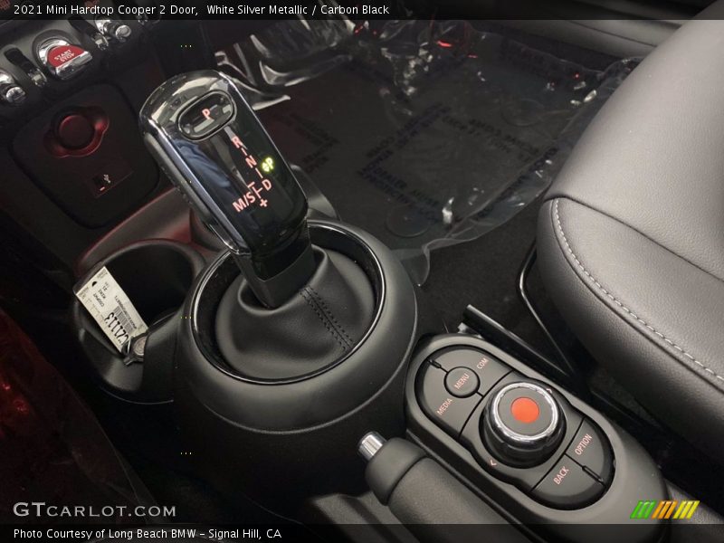 White Silver Metallic / Carbon Black 2021 Mini Hardtop Cooper 2 Door