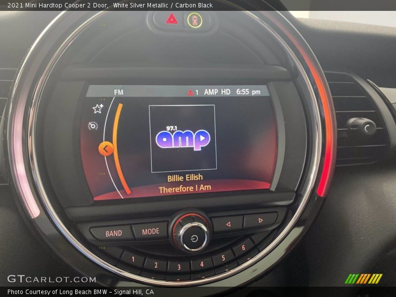 White Silver Metallic / Carbon Black 2021 Mini Hardtop Cooper 2 Door