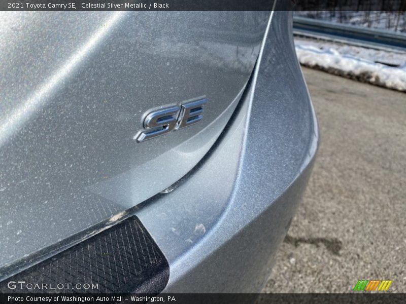 Celestial Silver Metallic / Black 2021 Toyota Camry SE