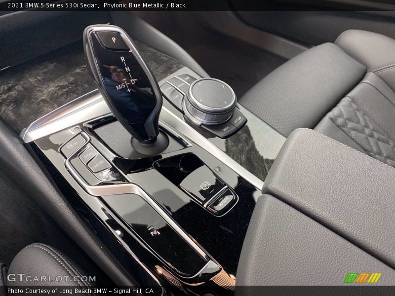 Phytonic Blue Metallic / Black 2021 BMW 5 Series 530i Sedan