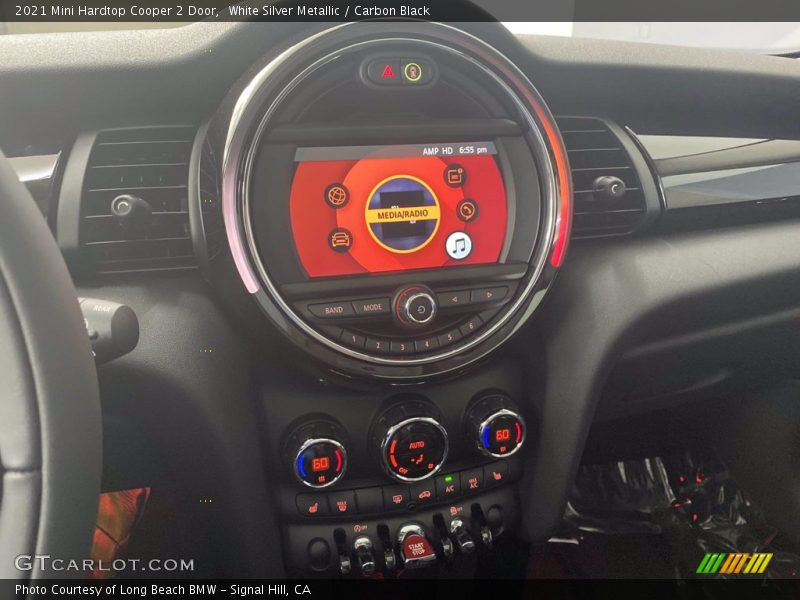 White Silver Metallic / Carbon Black 2021 Mini Hardtop Cooper 2 Door