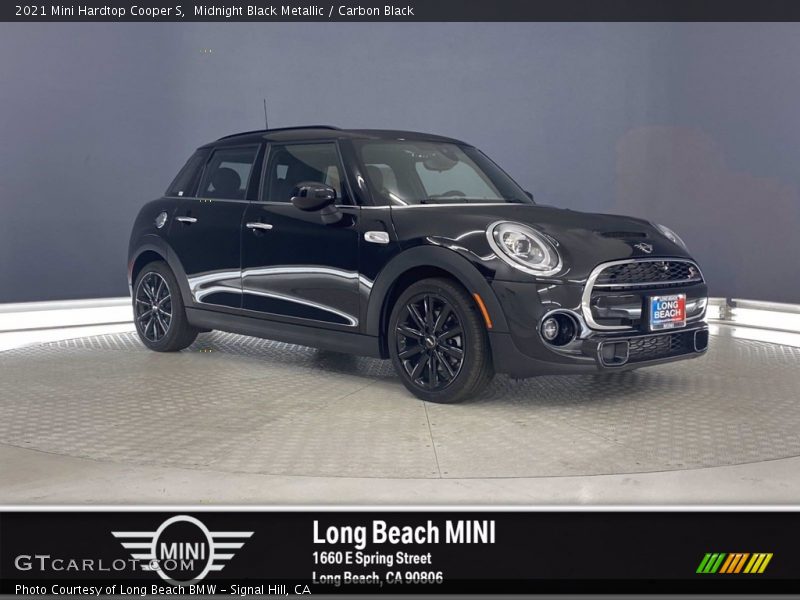 Midnight Black Metallic / Carbon Black 2021 Mini Hardtop Cooper S