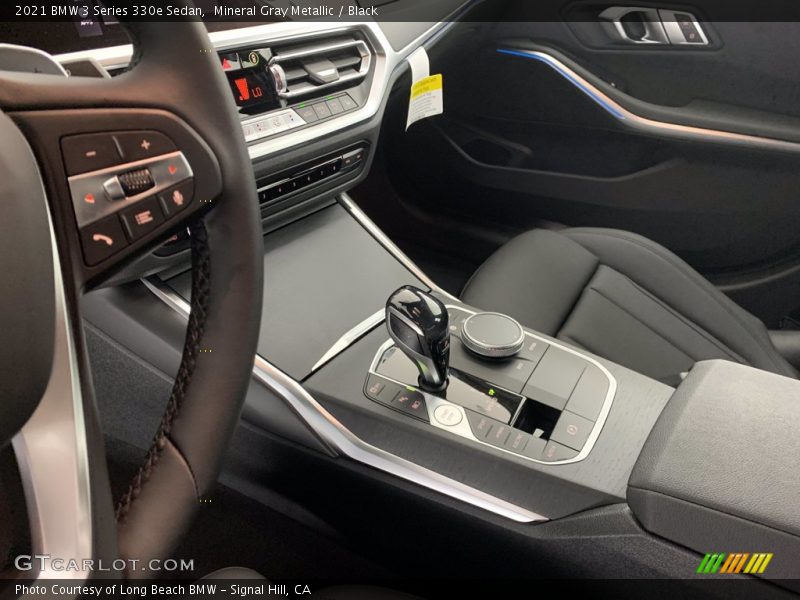 Mineral Gray Metallic / Black 2021 BMW 3 Series 330e Sedan