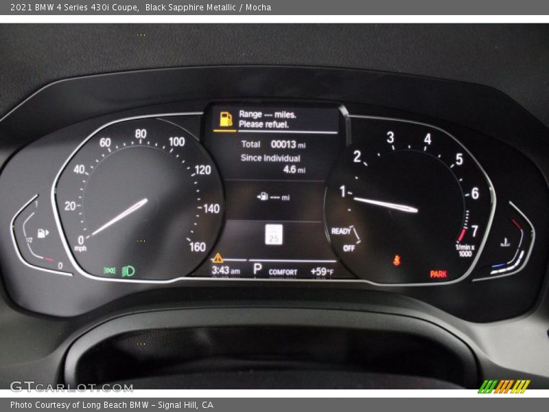  2021 4 Series 430i Coupe 430i Coupe Gauges