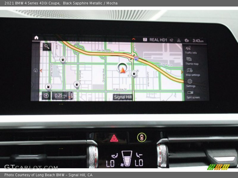 Navigation of 2021 4 Series 430i Coupe
