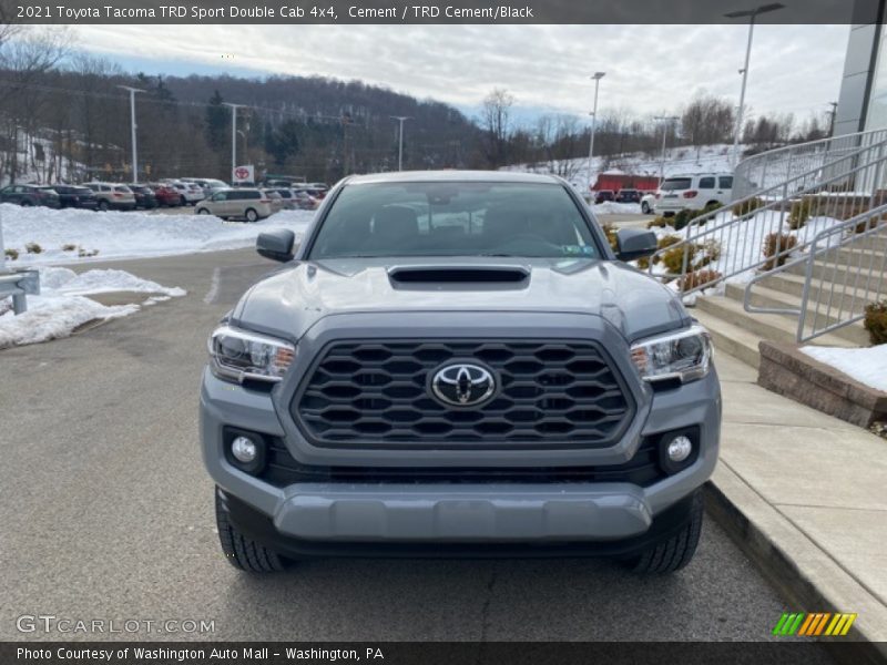 Cement / TRD Cement/Black 2021 Toyota Tacoma TRD Sport Double Cab 4x4