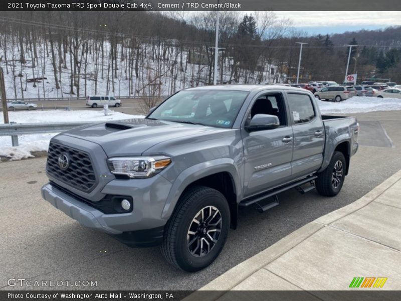 Cement / TRD Cement/Black 2021 Toyota Tacoma TRD Sport Double Cab 4x4