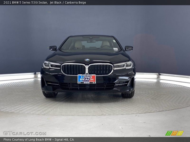 Jet Black / Canberra Beige 2021 BMW 5 Series 530i Sedan