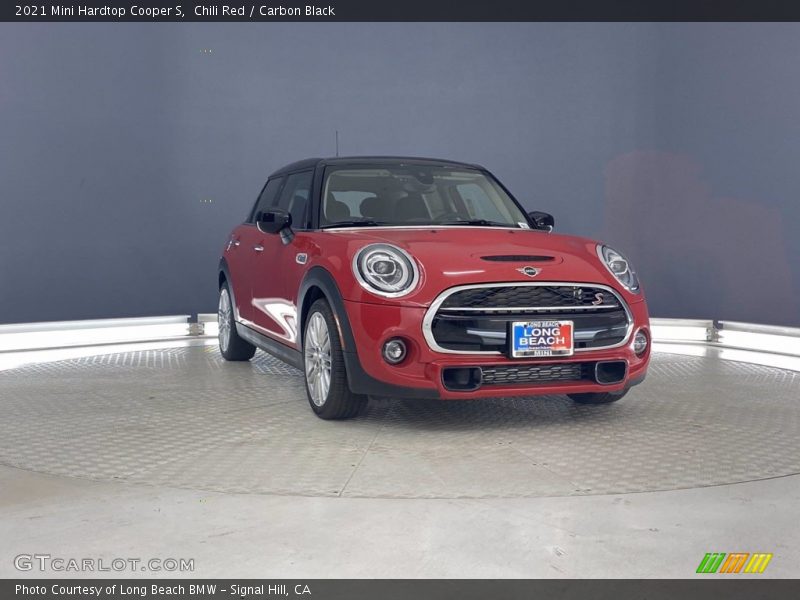 Chili Red / Carbon Black 2021 Mini Hardtop Cooper S