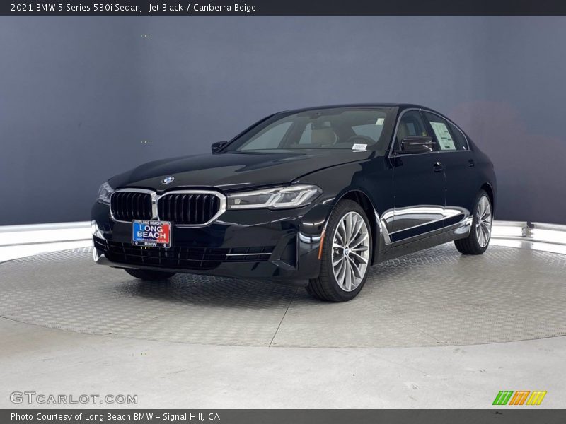 Jet Black / Canberra Beige 2021 BMW 5 Series 530i Sedan