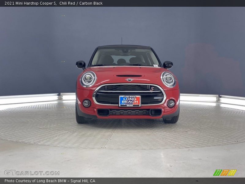 Chili Red / Carbon Black 2021 Mini Hardtop Cooper S