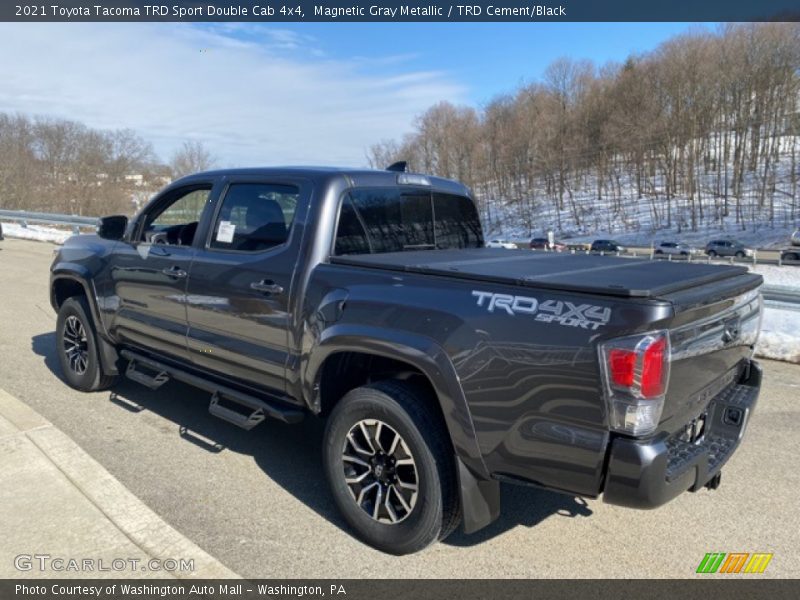 Magnetic Gray Metallic / TRD Cement/Black 2021 Toyota Tacoma TRD Sport Double Cab 4x4