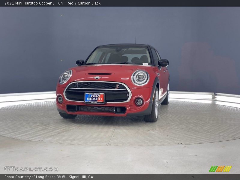 Chili Red / Carbon Black 2021 Mini Hardtop Cooper S