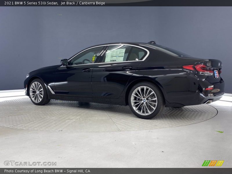 Jet Black / Canberra Beige 2021 BMW 5 Series 530i Sedan