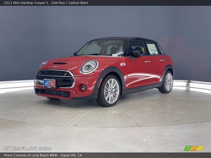 Chili Red / Carbon Black 2021 Mini Hardtop Cooper S