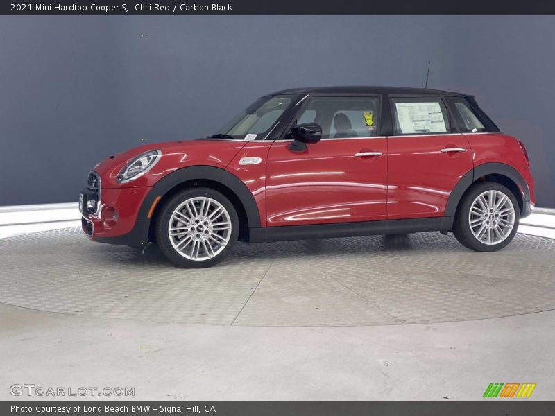 Chili Red / Carbon Black 2021 Mini Hardtop Cooper S