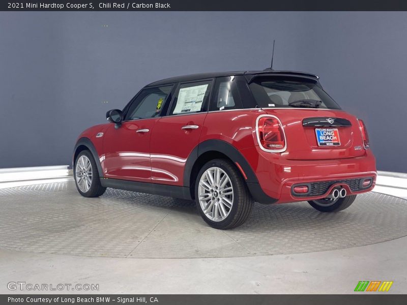 Chili Red / Carbon Black 2021 Mini Hardtop Cooper S