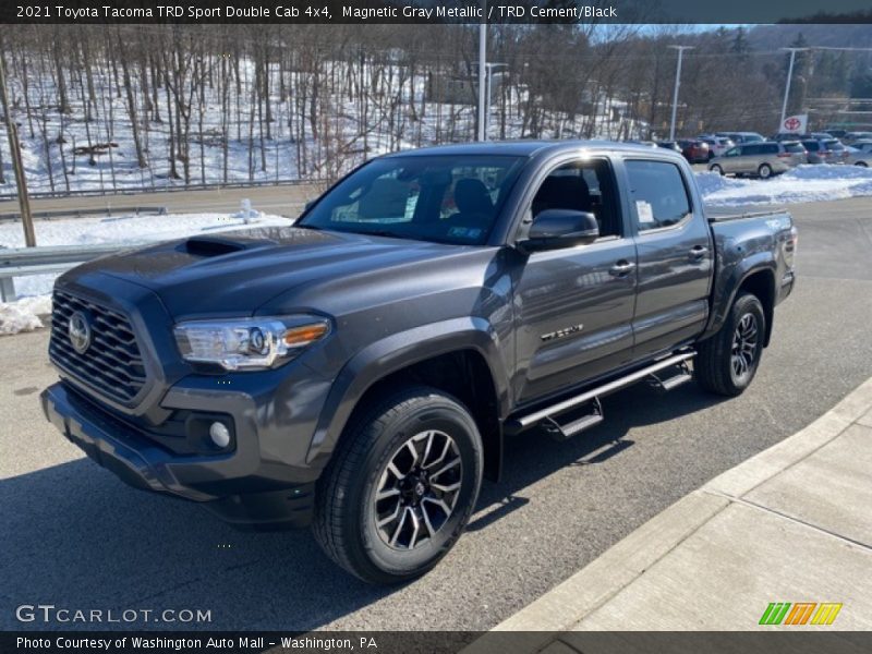 Magnetic Gray Metallic / TRD Cement/Black 2021 Toyota Tacoma TRD Sport Double Cab 4x4