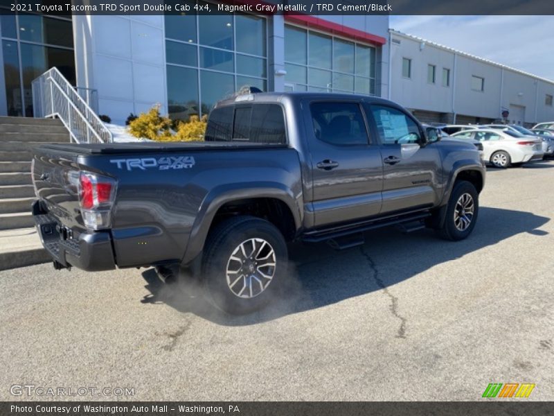 Magnetic Gray Metallic / TRD Cement/Black 2021 Toyota Tacoma TRD Sport Double Cab 4x4