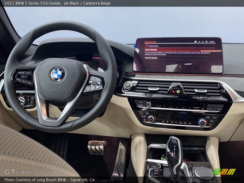 Jet Black / Canberra Beige 2021 BMW 5 Series 530i Sedan