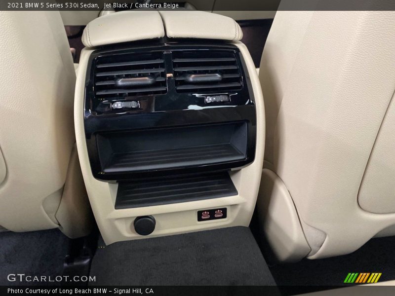 Jet Black / Canberra Beige 2021 BMW 5 Series 530i Sedan