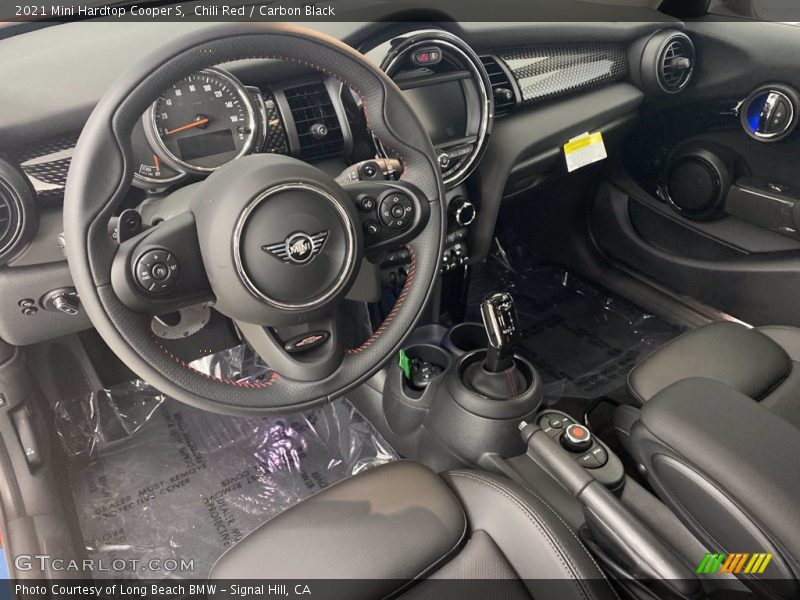  2021 Hardtop Cooper S Carbon Black Interior