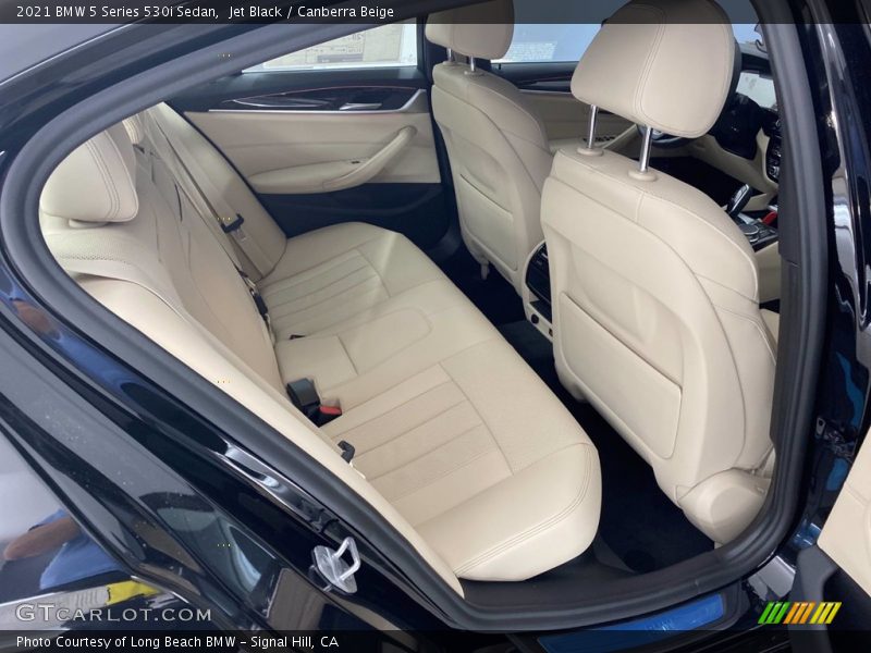Jet Black / Canberra Beige 2021 BMW 5 Series 530i Sedan