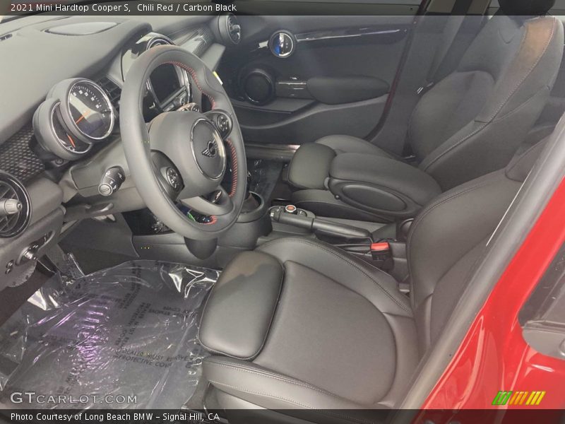 Chili Red / Carbon Black 2021 Mini Hardtop Cooper S