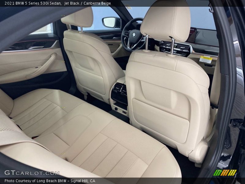 Jet Black / Canberra Beige 2021 BMW 5 Series 530i Sedan