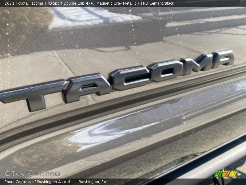 Magnetic Gray Metallic / TRD Cement/Black 2021 Toyota Tacoma TRD Sport Double Cab 4x4