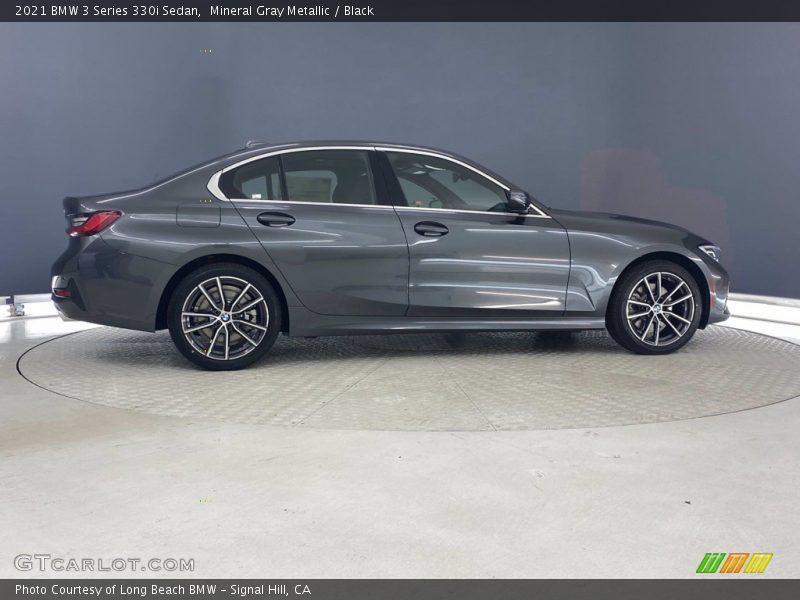 Mineral Gray Metallic / Black 2021 BMW 3 Series 330i Sedan