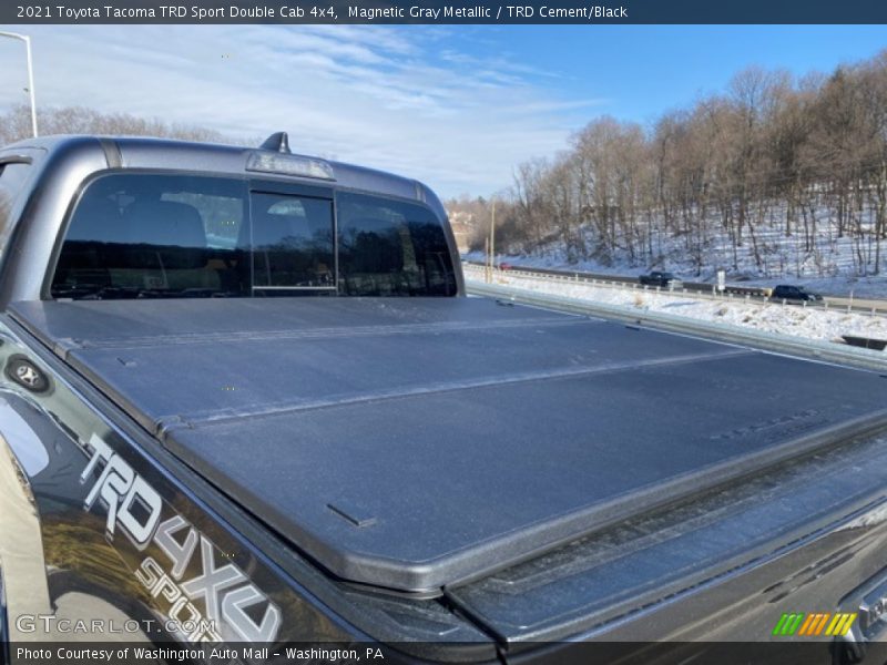 Magnetic Gray Metallic / TRD Cement/Black 2021 Toyota Tacoma TRD Sport Double Cab 4x4